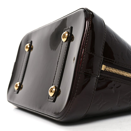 Louis Vuitton Vernis Alma PM Amarante 9 of 9