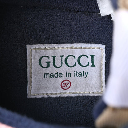 Gucci GG Supreme Monogram Mix Monogram Womens Rhyton Sneakers London Blue Beige Pale Pink 6 of 8