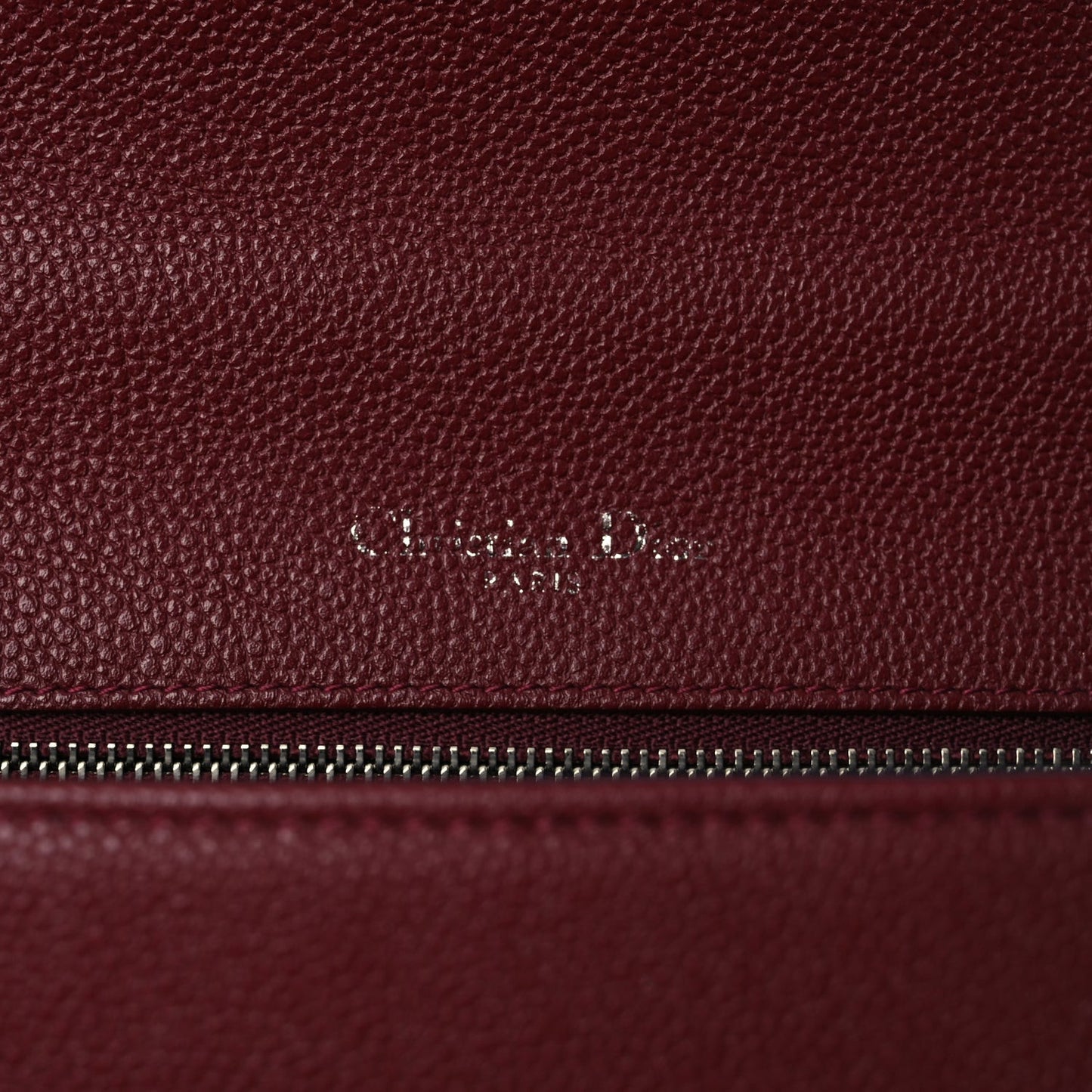 Grained Calfskin Medium Diorama Flap Bag