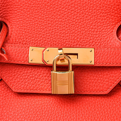Hermes Togo Birkin 40 Capucine 12 of 13