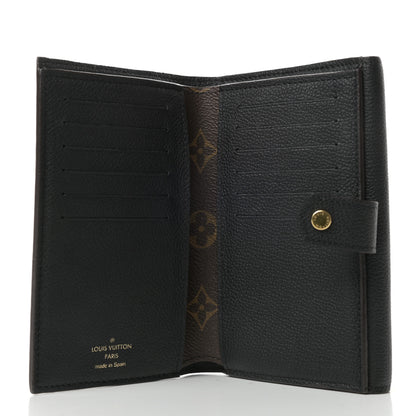 Louis Vuitton Monogram Pallas Compact Wallet Black 5 of 8