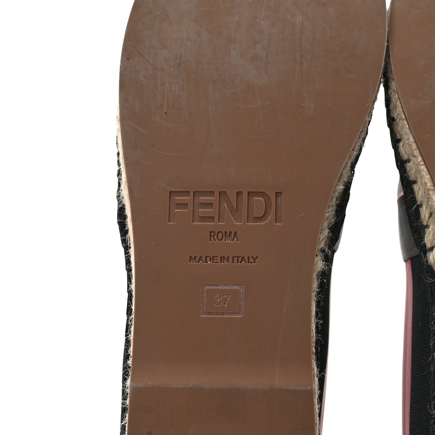 Canvas Mesh FF Colibri Espadrilles 37 Black Tobacco Moro