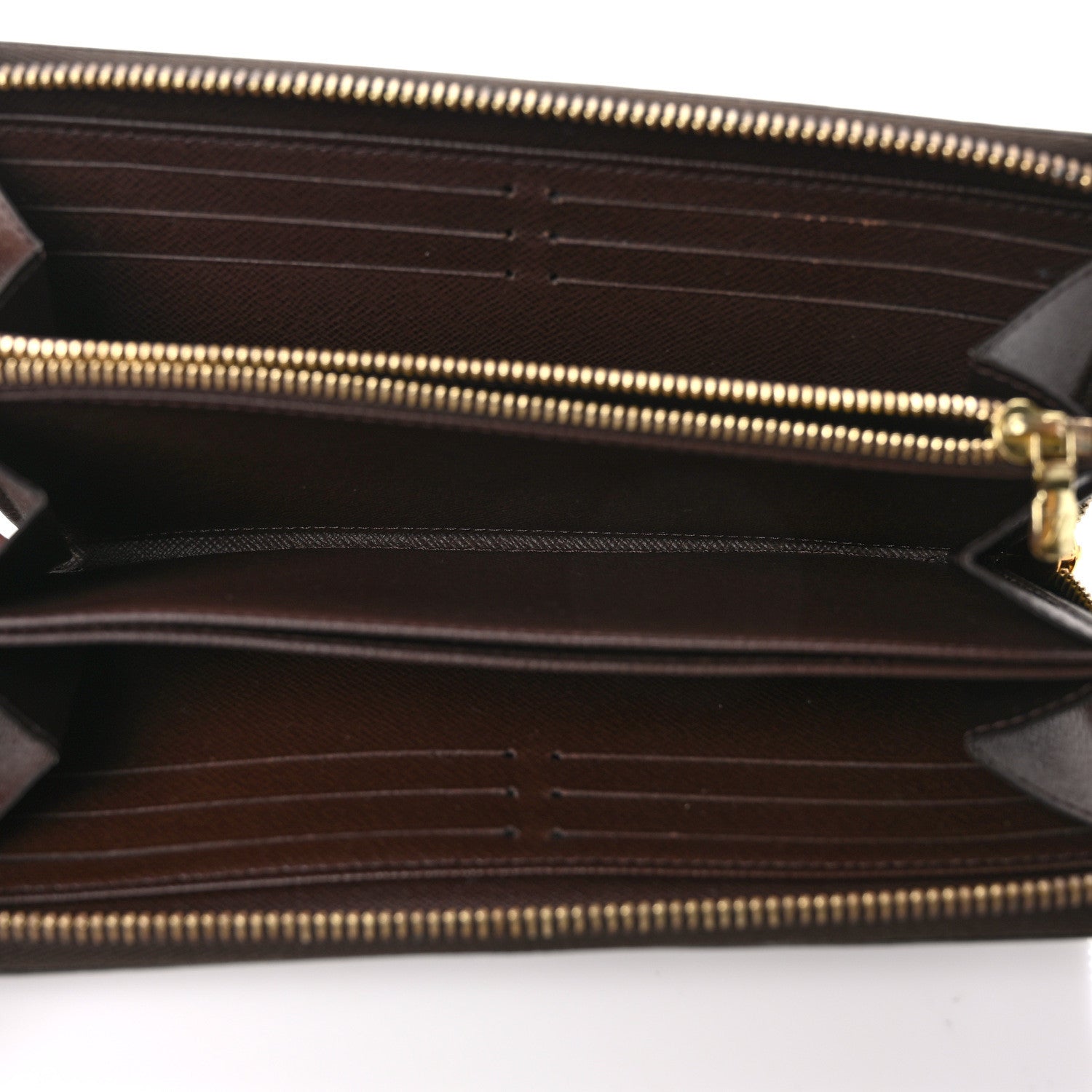 Louis Vuitton Damier Ebene Zippy Wallet 5 of 10