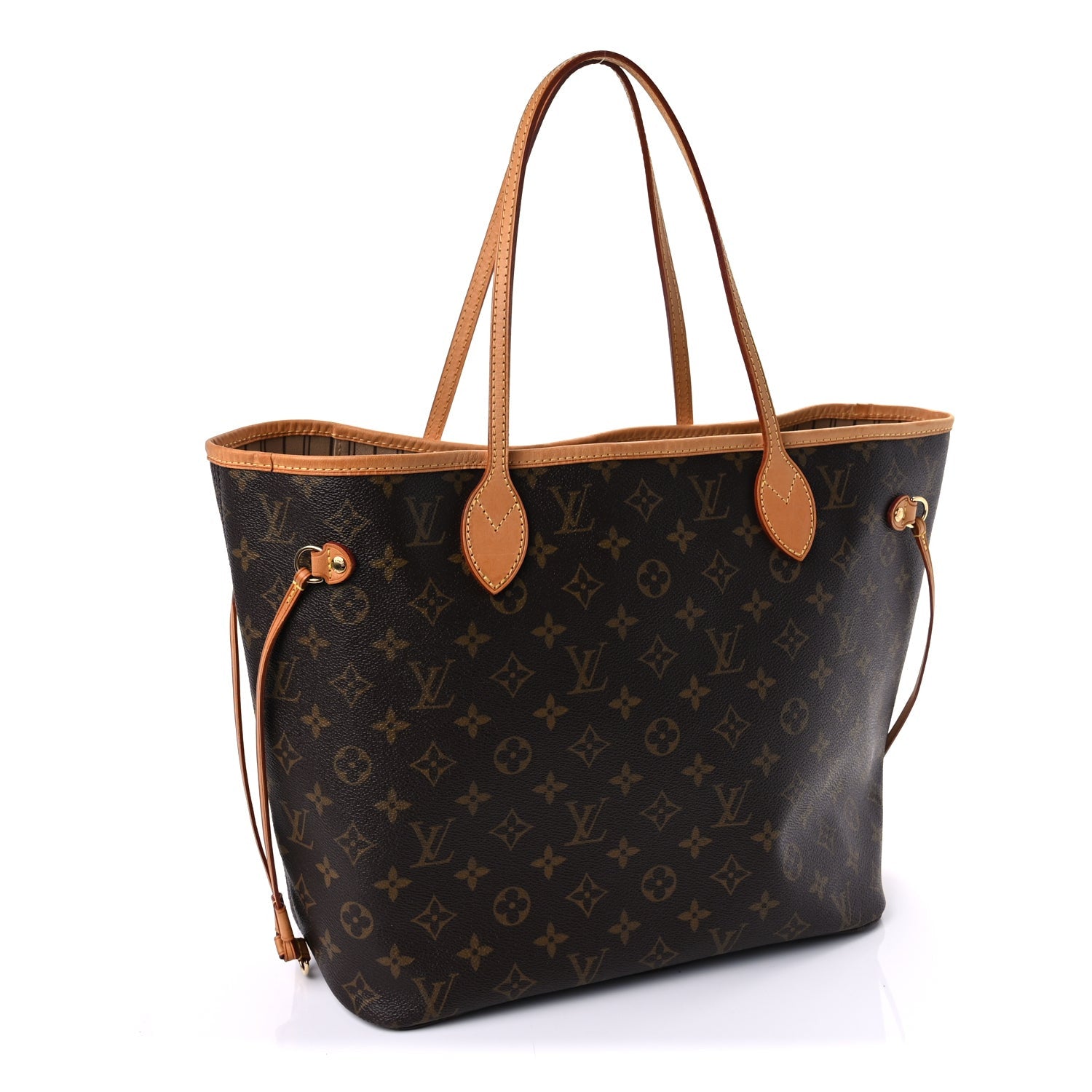 Louis Vuitton Monogram Neverfull MM Brown 2 of 8