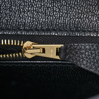 Hermes Togo Birkin 25 Black 18 of 34