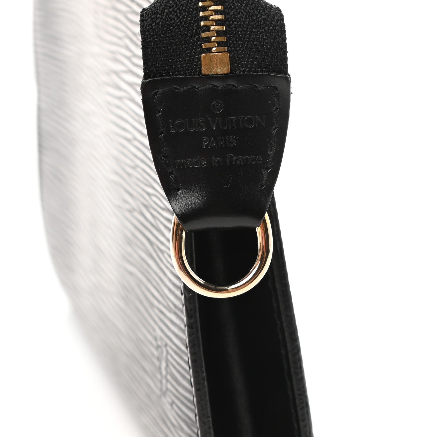 Louis Vuitton Epi Pochette Accessories 24 Black 5 of 5