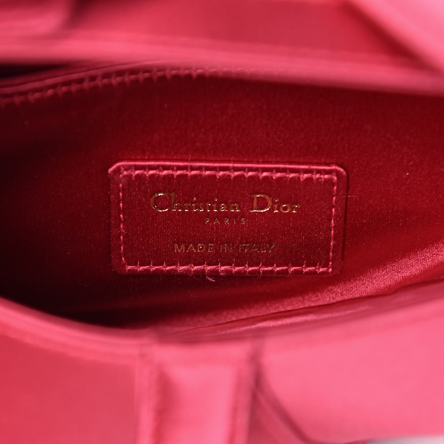 Satin Crystal Mini Saddle Bag Light Shock