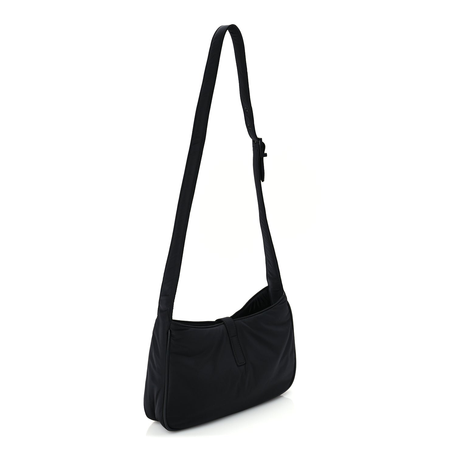 Saint Laurent Econyl Nylon Le 5 A 7 Hobo Black 2 of 8