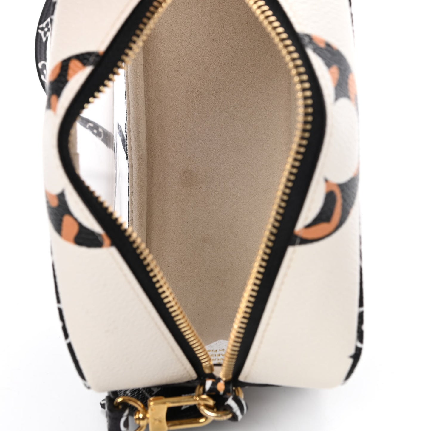 Monogram Giant Jungle Beach Pouch Ivory