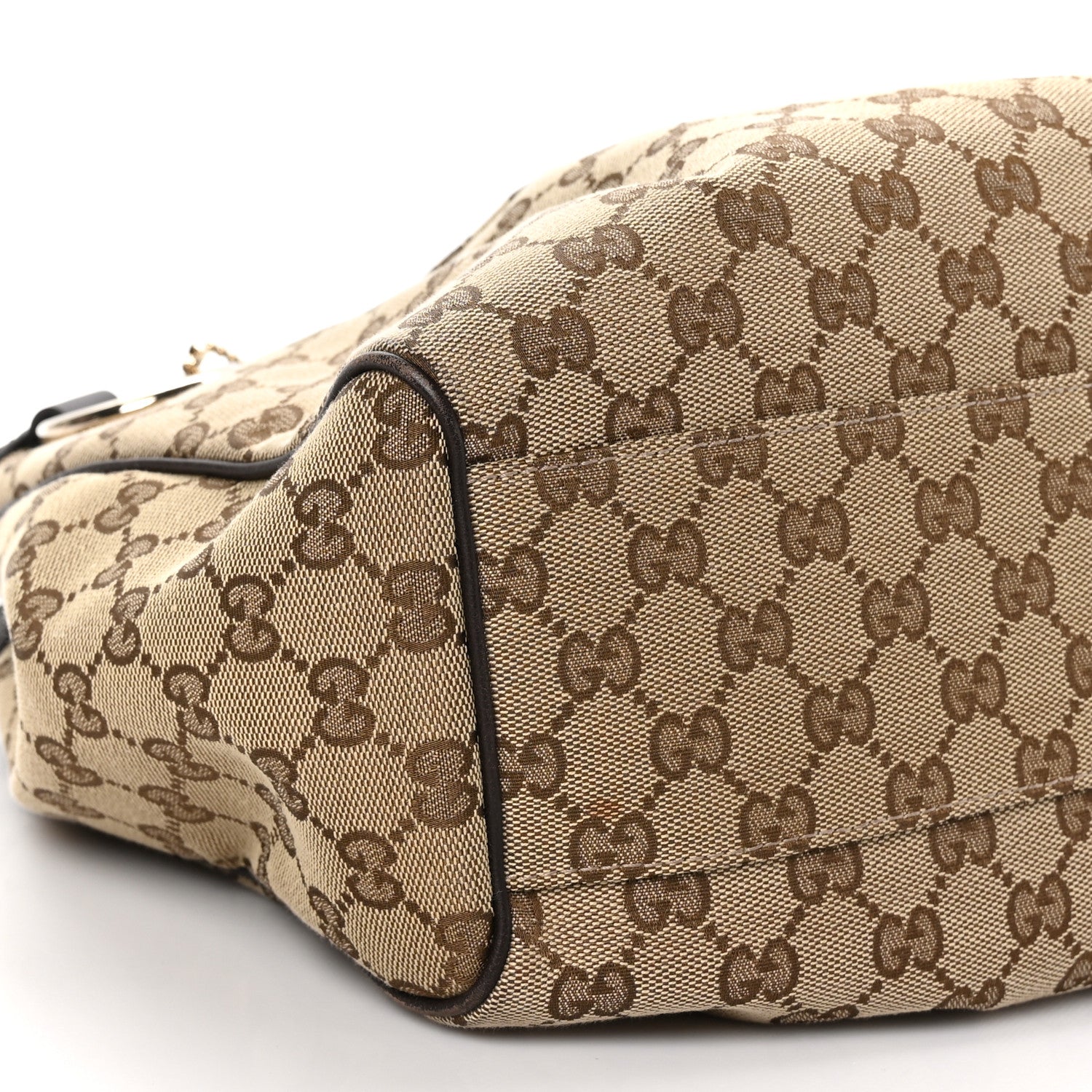 Gucci Monogram Medium Sukey Tote Dark Brown 9 of 12