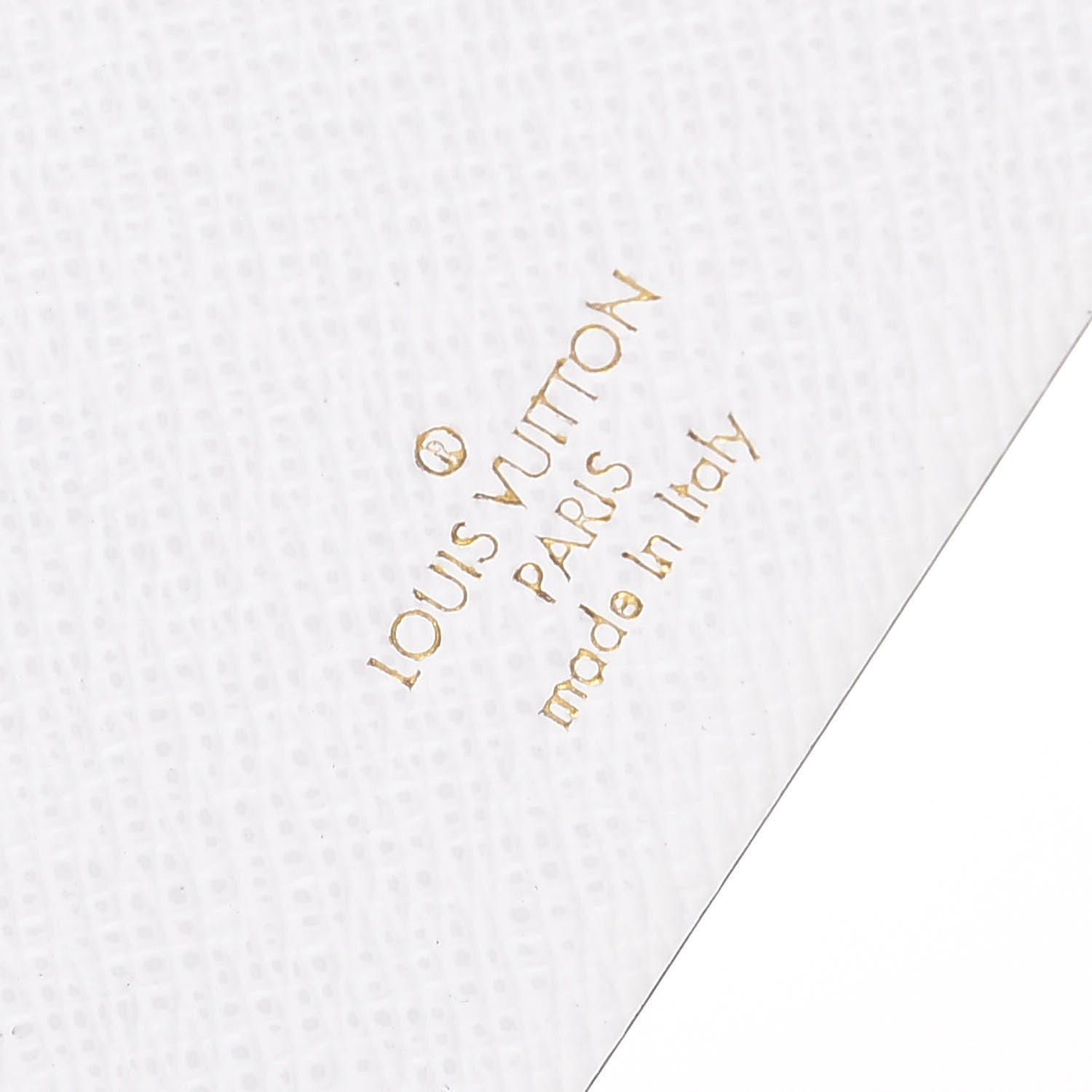 Louis Vuitton Petite Malle Malletage Bag Charm Key Holder White 3 of 3