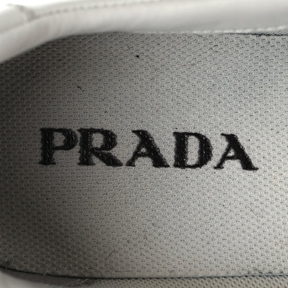 Prada Vitello Mens Logo Low Top Sneakers 43 White 8 of 10