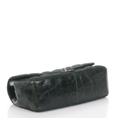 Chanel Iridescent Calfskin In The Mix Medium Flap Dark Green 4 of 7