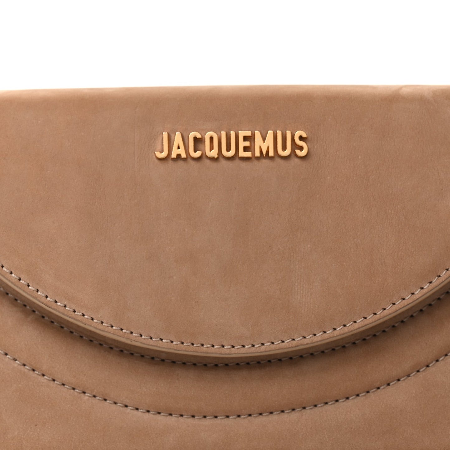 Nubuck Le Sac Rond Dark Beige