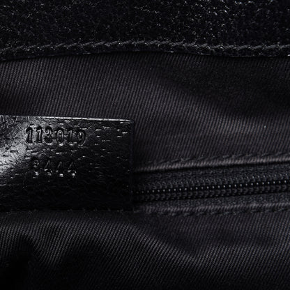 Gucci Monogram Medium Tote Black 9 of 15