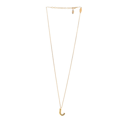 Louis Vuitton LV And Me Letter J Necklace Gold 3 of 8