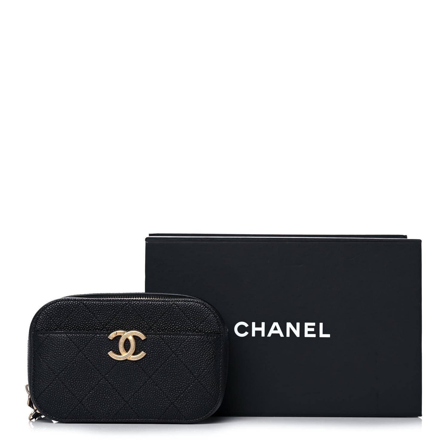 Chanel Caviar Quilted Waist Bag Black 11 of 11