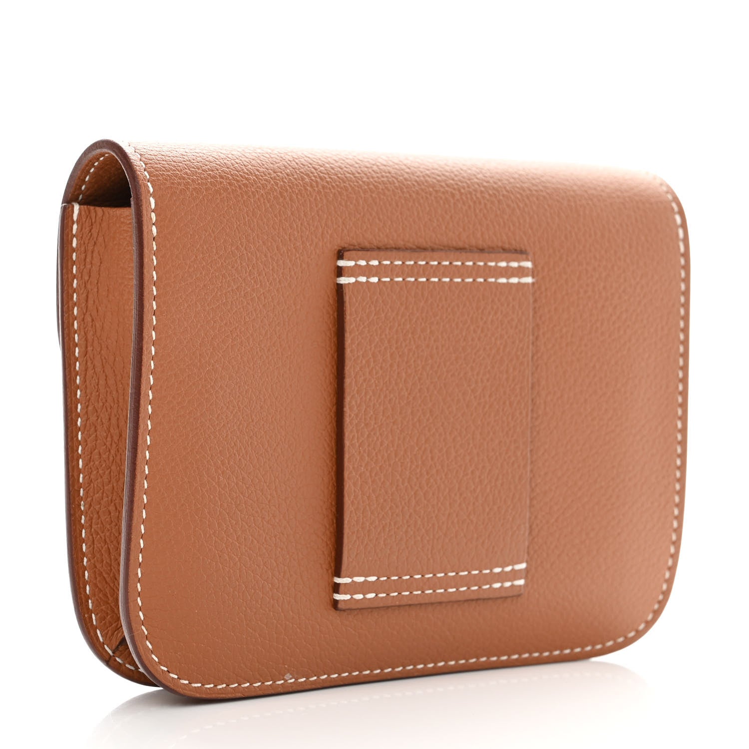 Hermes Evercolor Constance Slim Wallet Gold 9 of 18