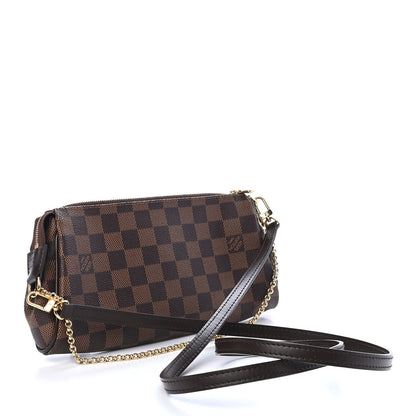 Louis Vuitton Damier Ebene Eva Clutch 3 of 9