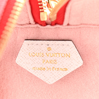 Louis Vuitton Monogram Giant Beach Pouch Rouge 6 of 9