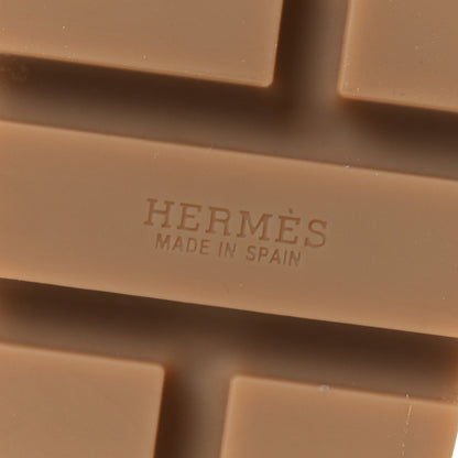 Hermes Calfskin Cork Eze 30 Sandals 38 White 8 of 12