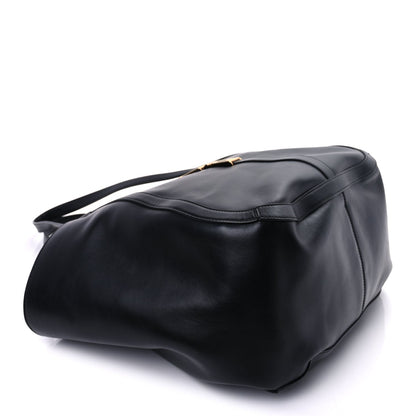 Versace Calfskin Greca Goddess Tote Bag Black 7 of 7