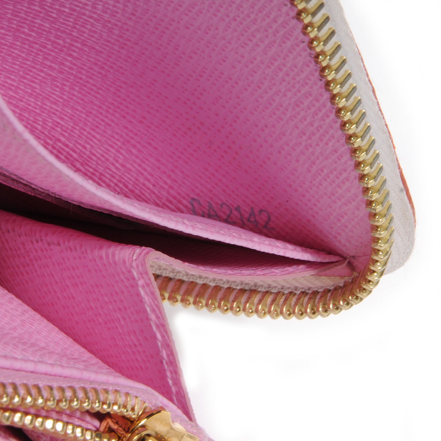 Monogram Multicolor Zippy Wallet White Litchi