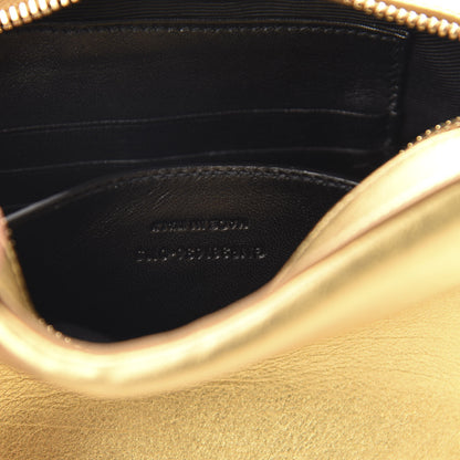 Saint Laurent Metallic Calfskin Small Classic Monogram Camera Bag Gold 9 of 10