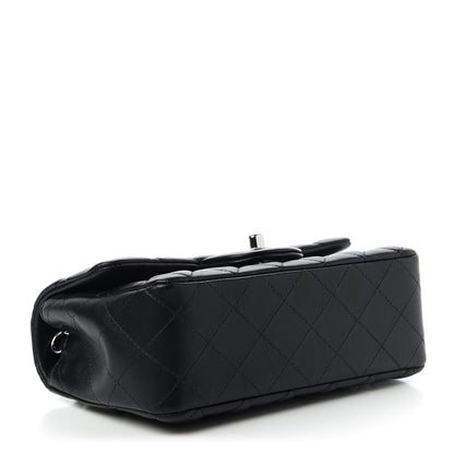 Chanel Lambskin Quilted Mini Rectangular Flap Black 4 of 10
