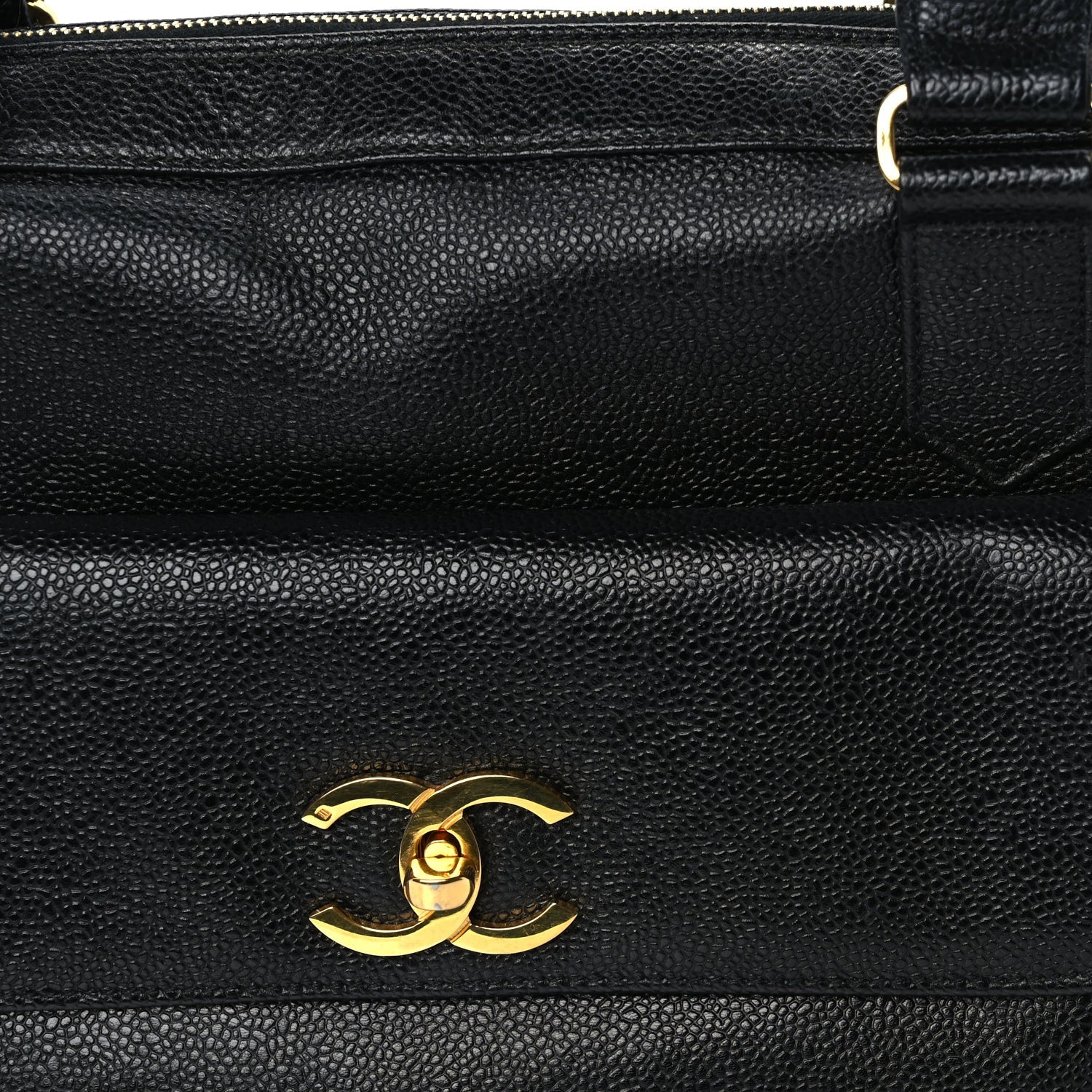 Chanel Caviar Shopper Tote  Black 7 of 9