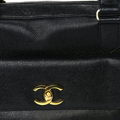 Chanel Caviar Shopper Tote  Black 7 of 9