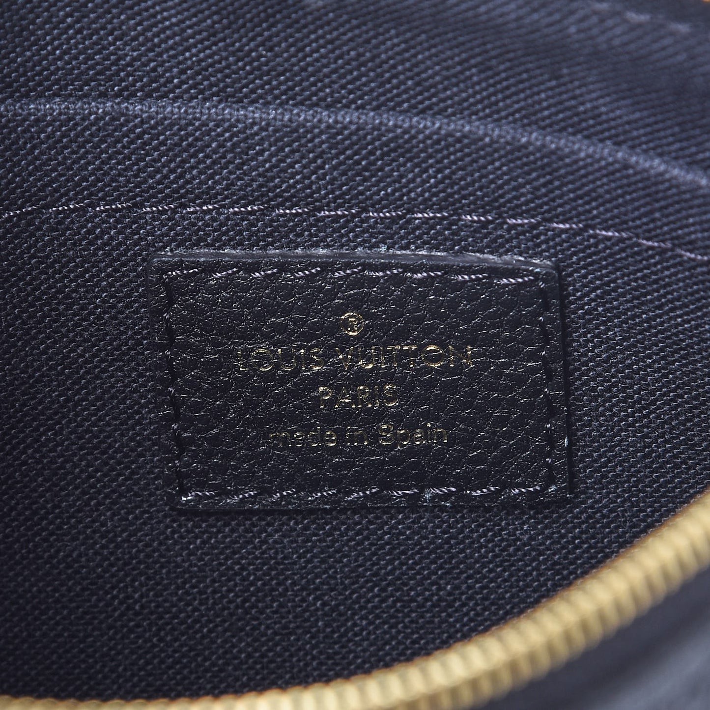 Monogram Pallas Clutch Black