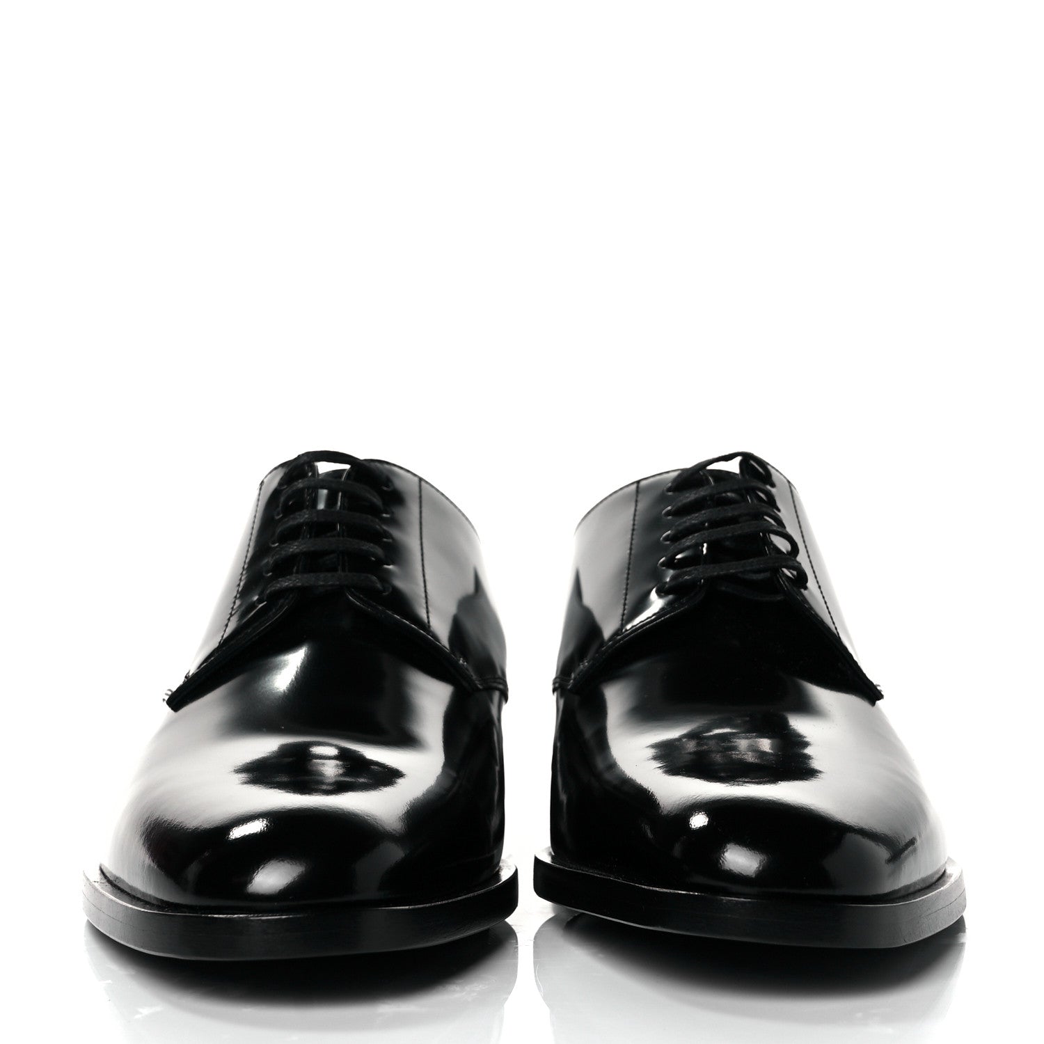 Saint Laurent Patent Calfskin Montaigne 25 Uniform 38 Black 2 of 8
