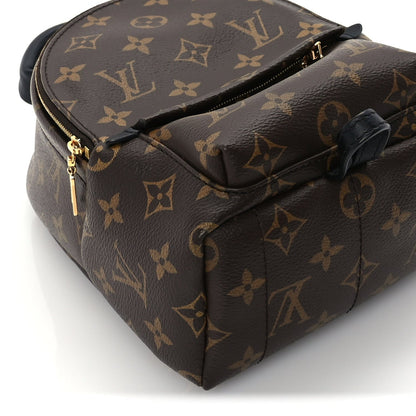 Louis Vuitton Monogram Palm Springs Backpack Mini Black 7 of 8