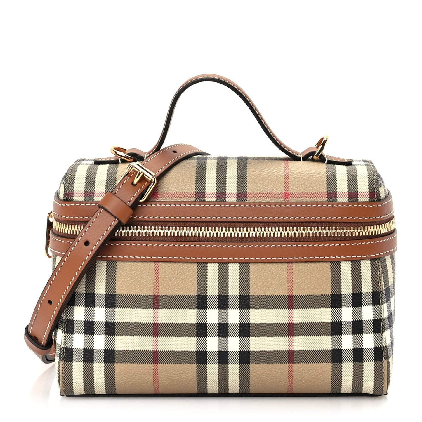 Vintage Check Vanity Crossbody Bag Briar Brown