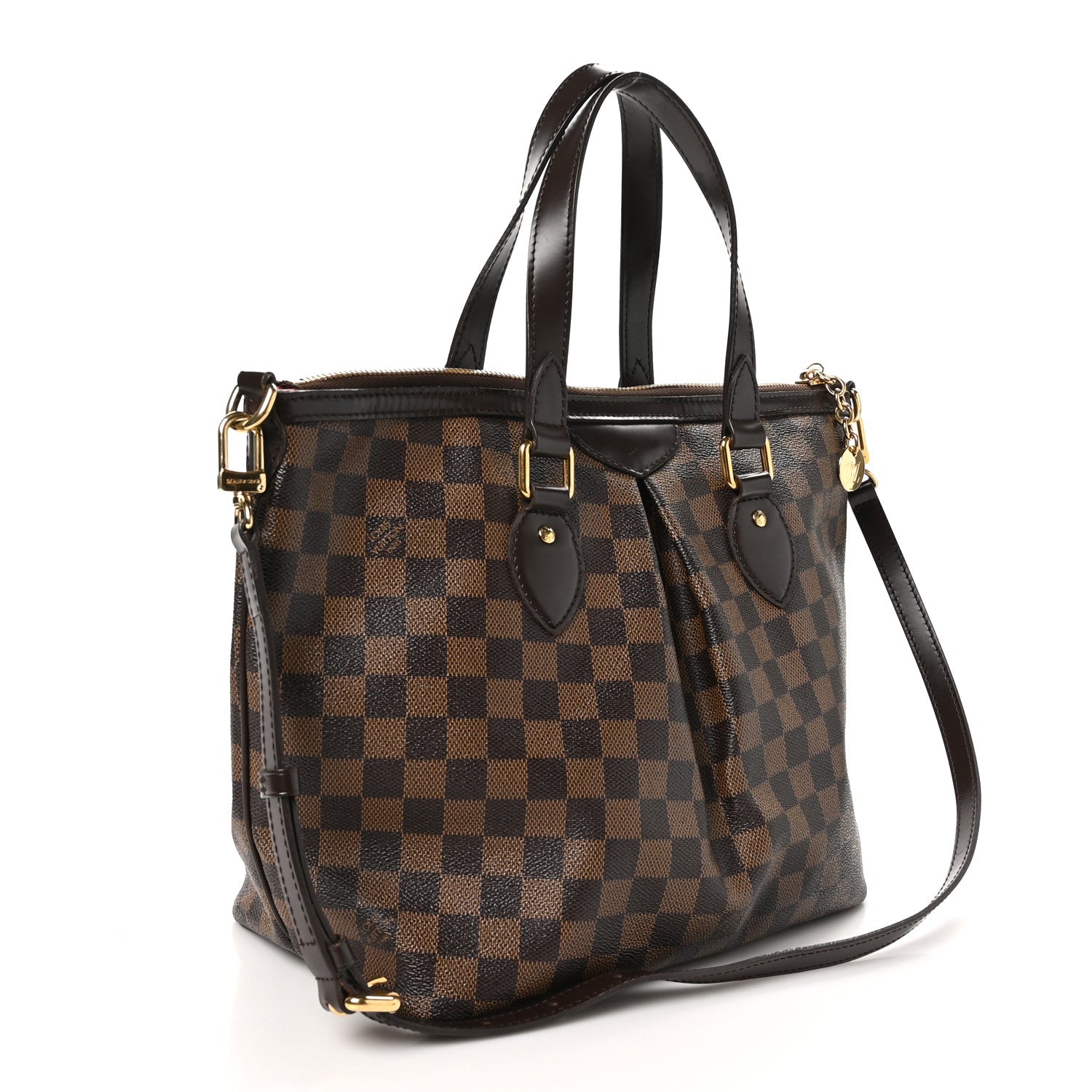 Louis Vuitton Damier Ebene Palermo PM 3 of 13