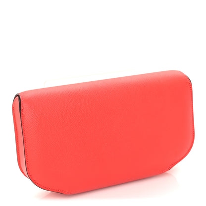 Hermes Epsom Cherche Midi Clutch Rouge Tomate 3 of 10