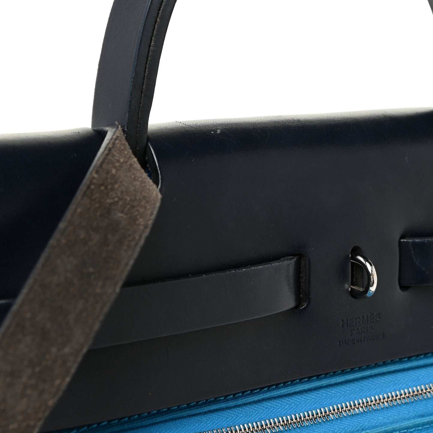 Vache Hunter Toile Herbag Zip 31 PM Bleu Zanzibar Bleu Indigo