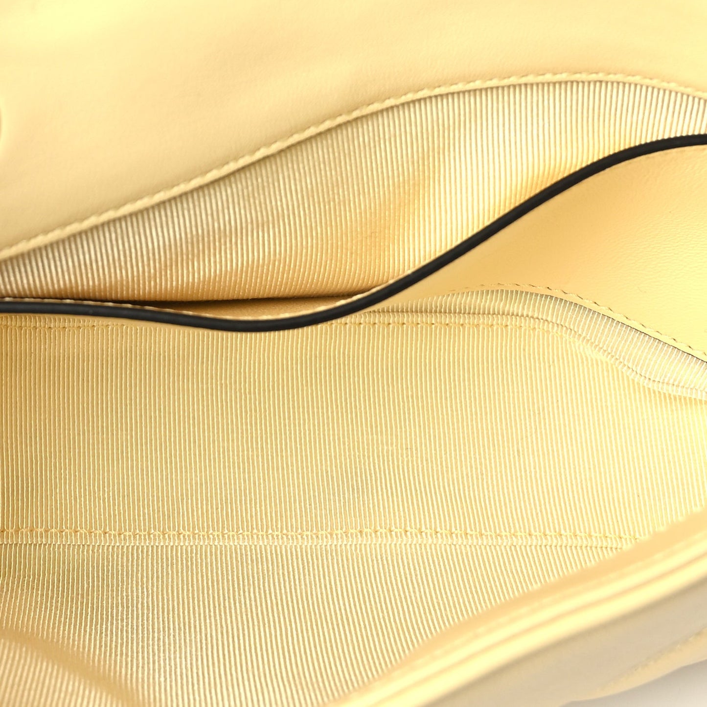 Lambskin Matelasse Small GG Marmont Shoulder Bag  Yellow