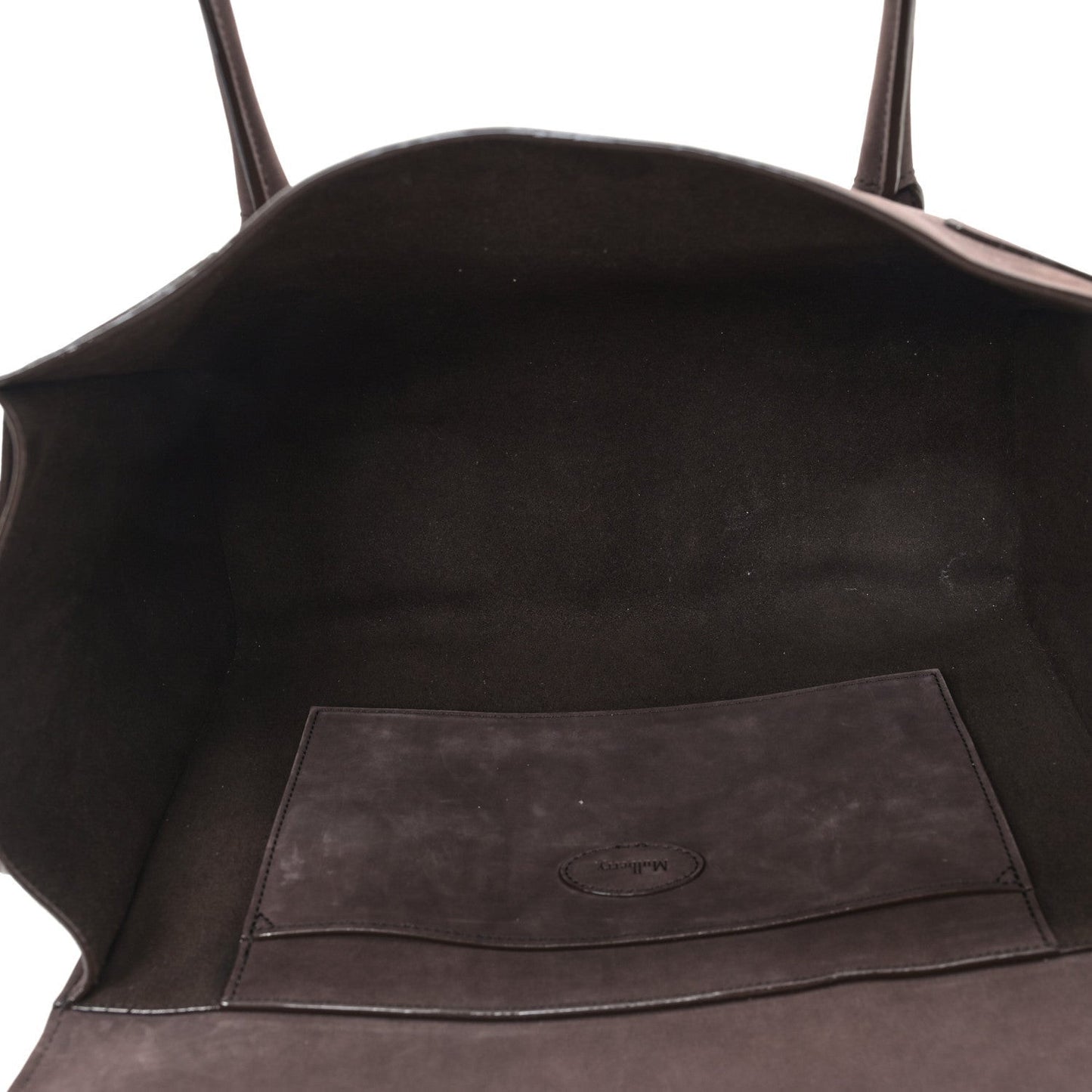 MULBERRY Nubuck Small Soft Bayswater Satchel Ebomy