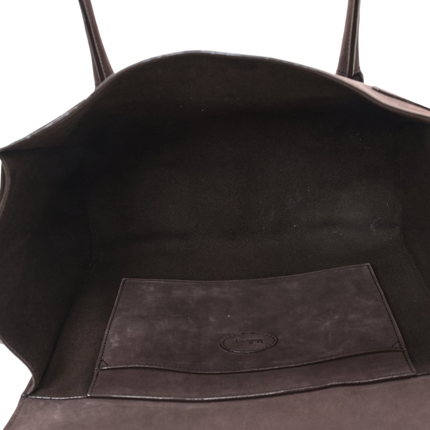 Mulberry MULBERRY Nubuck Small Soft Bayswater Satchel Ebomy 5 of 7