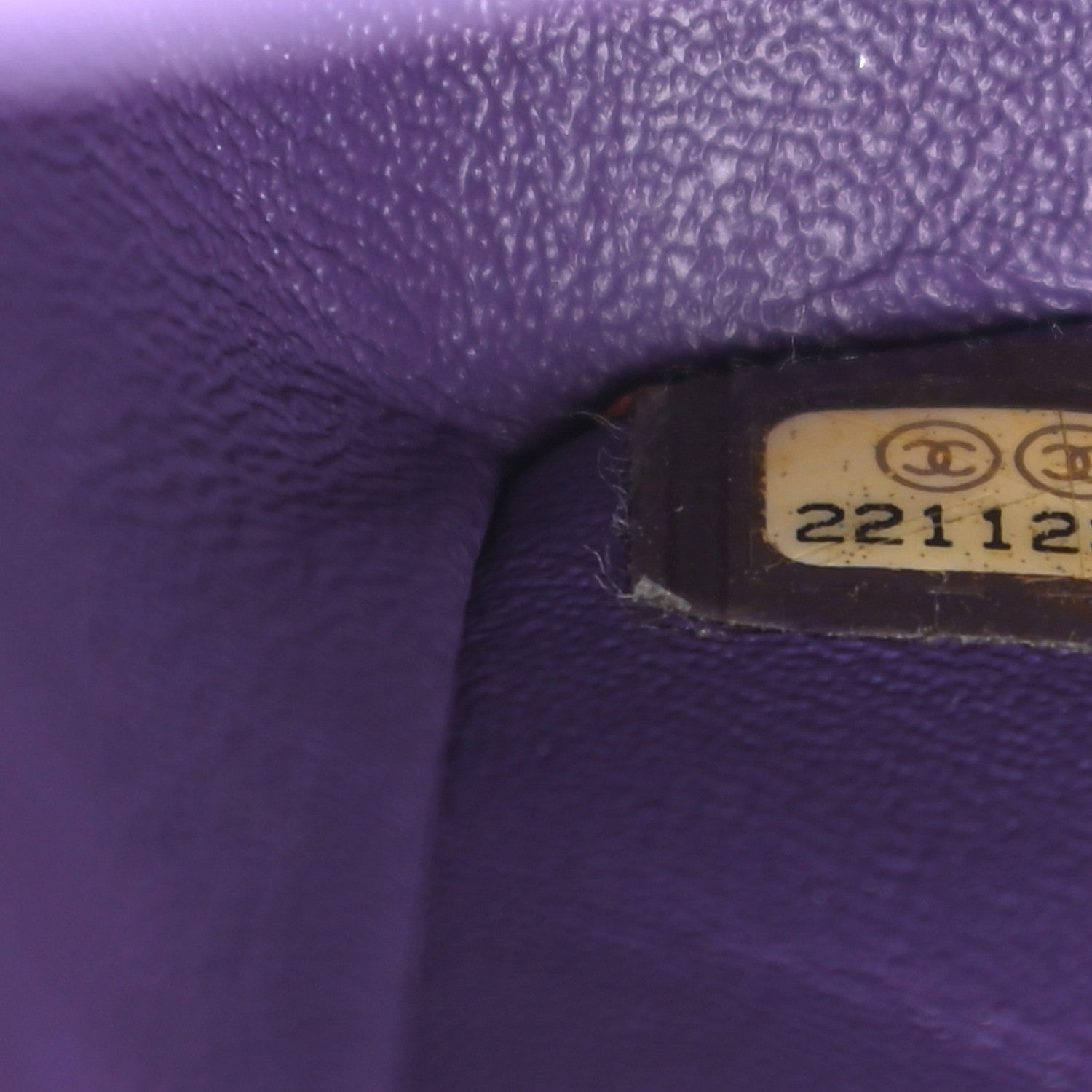 Chanel Lambskin Quilted Mini Rectangular Flap Purple 7 of 14