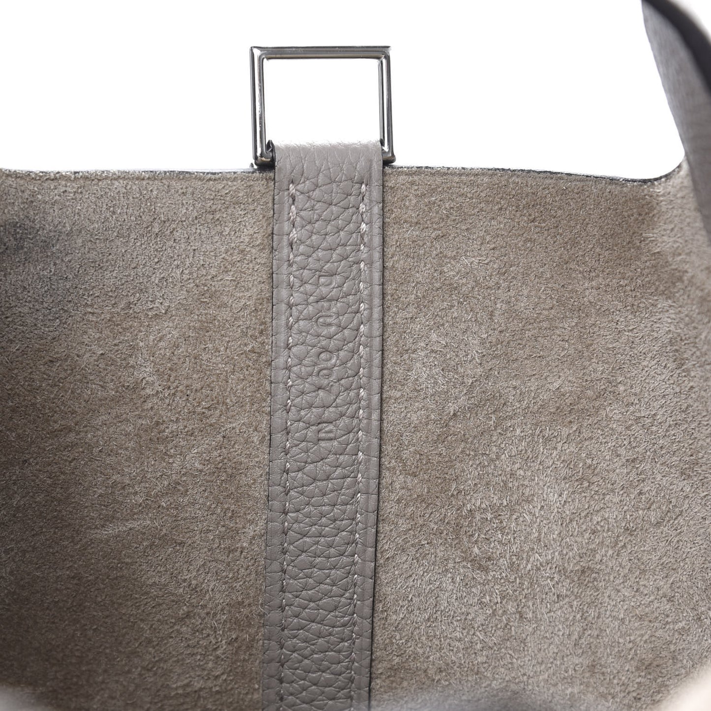 Taurillon Clemence Picotin Lock 18 PM Etain