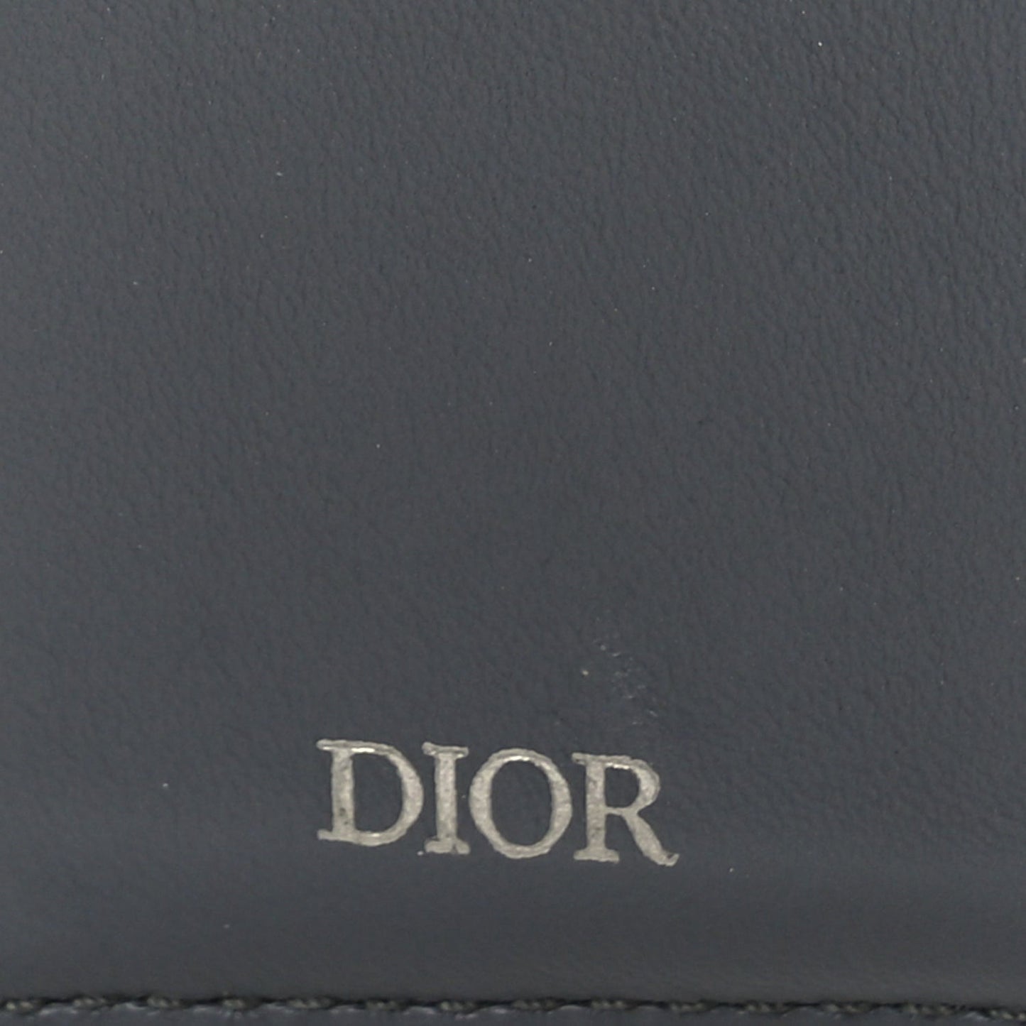 Oblique Bi-Fold Card Holder Grey
