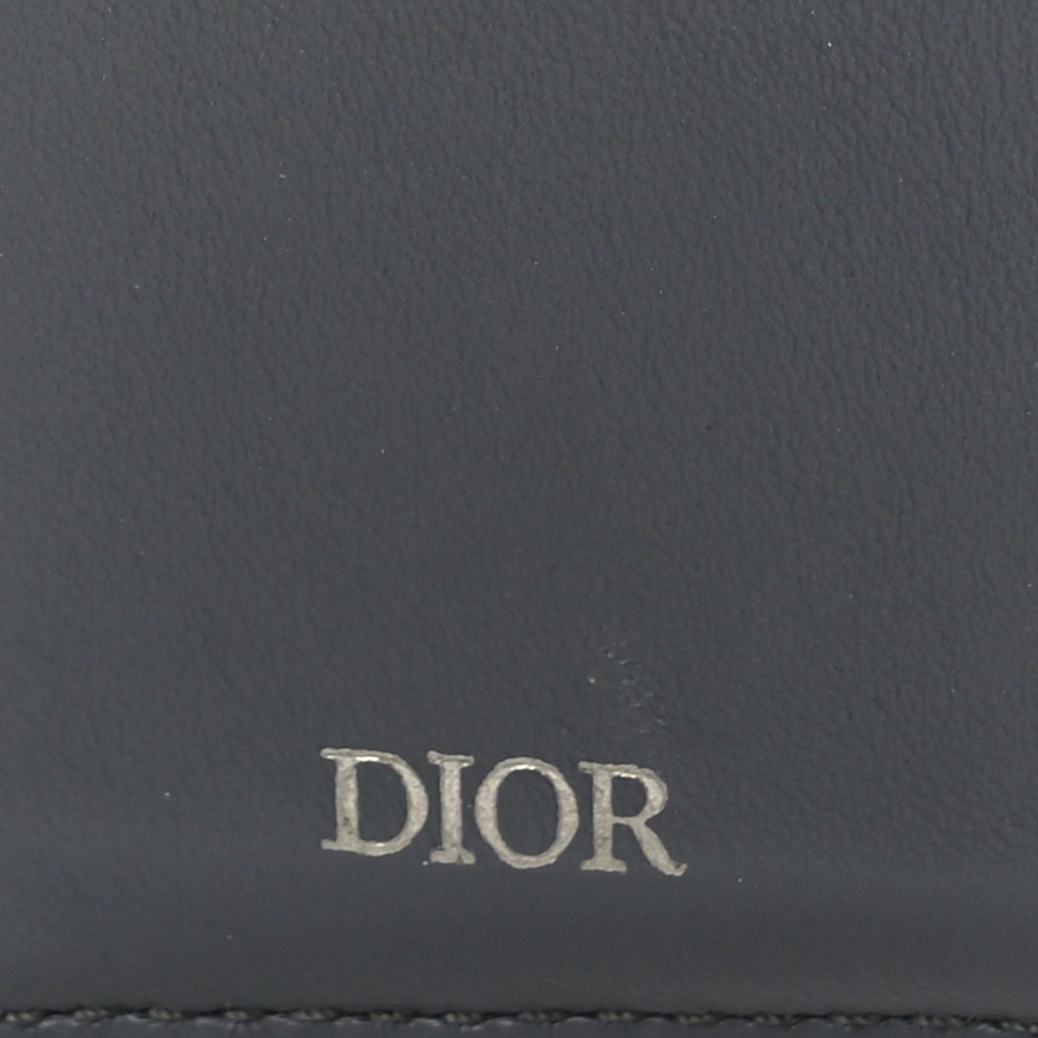 Christian Dior Oblique Bi-Fold Card Holder Grey 6 of 7
