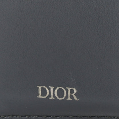 Christian Dior Oblique Bi-Fold Card Holder Grey 6 of 7