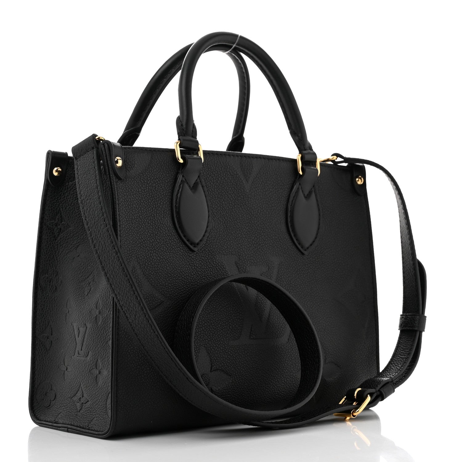 Louis Vuitton Empreinte Monogram Giant Onthego PM Black 3 of 11