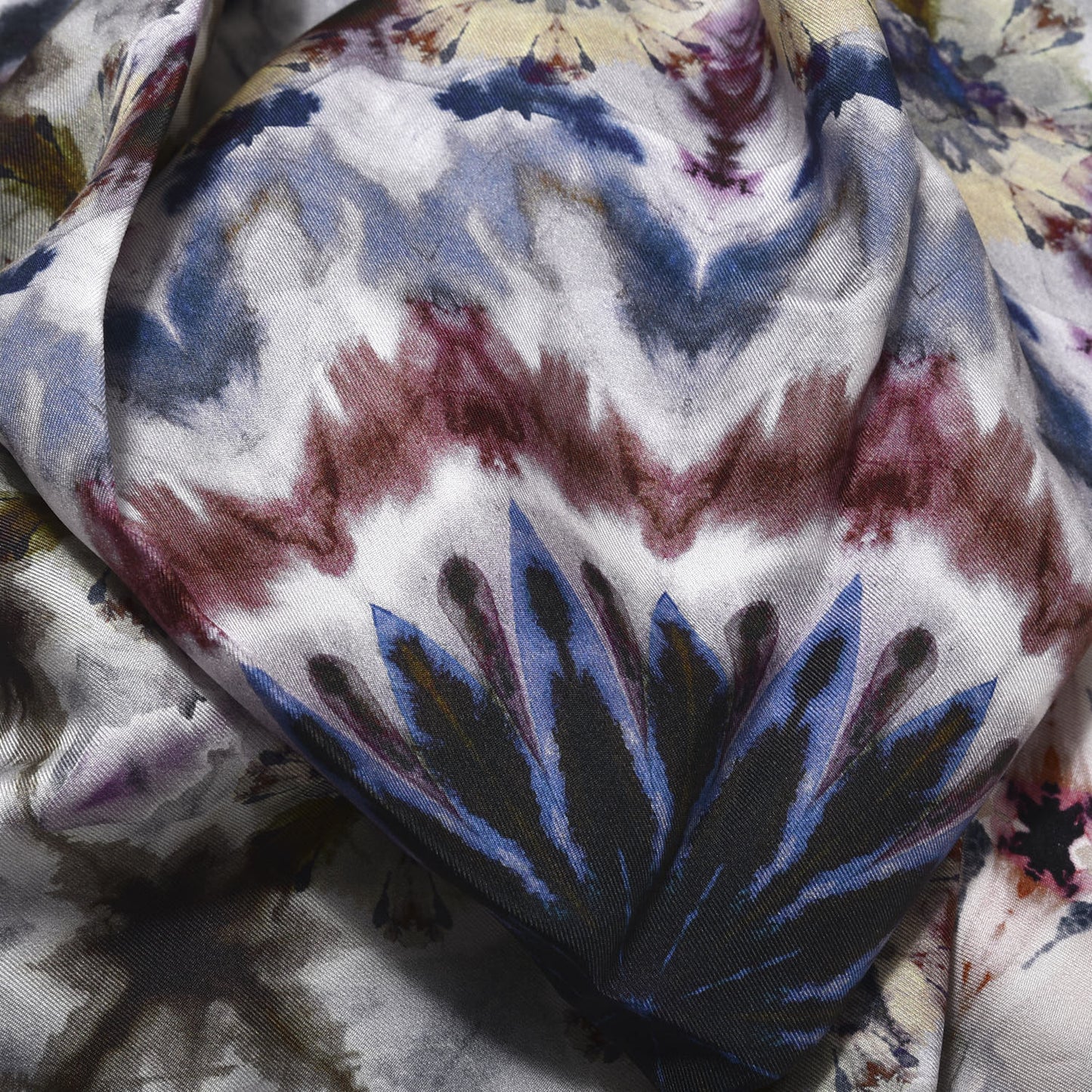 Silk KaleiDiorscope Scarf 90 Multicolor