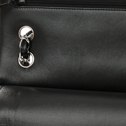 Chanel Lambskin Quilted Jumbo Double Flap Black 13 of 19