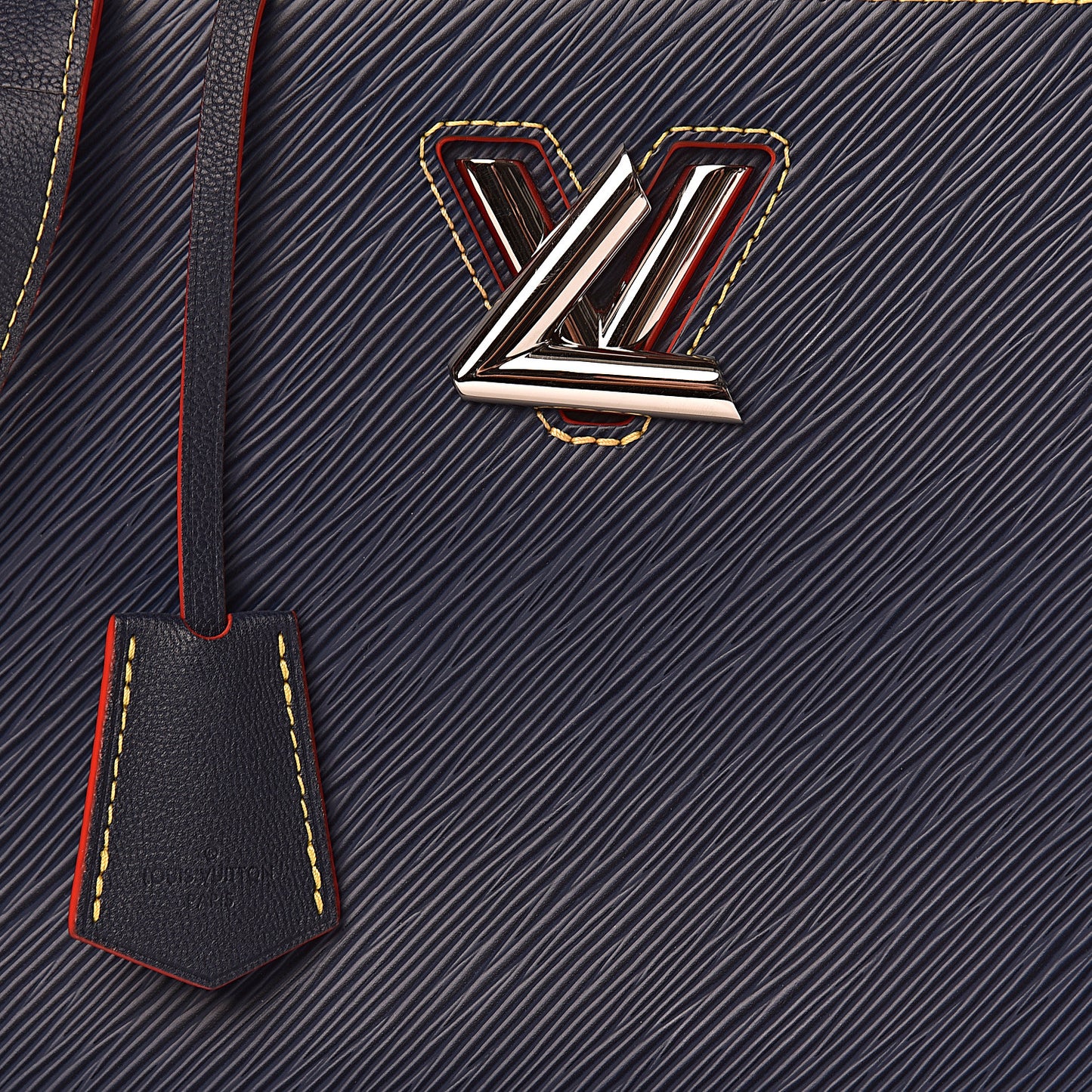 Epi Twist Tote Indigo